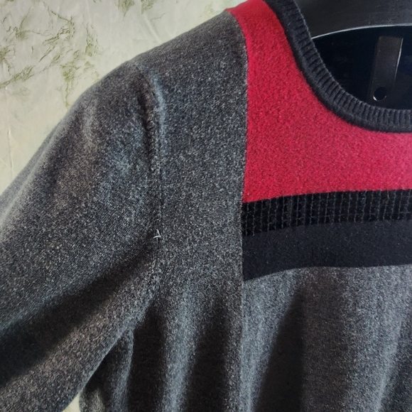 Style & Co. Sequin and Color Block Sweater - Picture 3 of 8